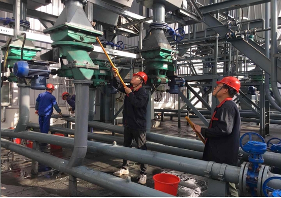 煙臺項目高效工業(yè)煤粉爐輔機(jī)系統(tǒng)