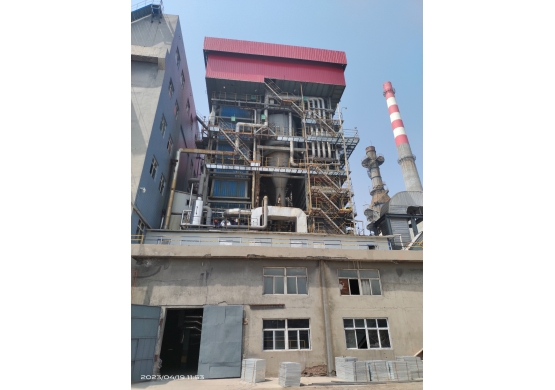 山西75t鍋爐床上煤氣摻燒、床下點火改造項目